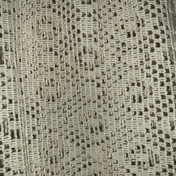 Armani SiminT Vintage Fringed Wrap is Beautiful & Elegant - EUC, Cotton, Italy - Picture 5 of 8